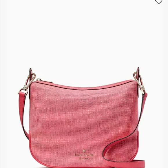 MWT 💖 KATE SPADE ♠️ NEW YORK ROSIE LARGE CROSSBODY PINK PEPPE - Picture 8 of 12